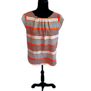 aliceblue Striped Top Small